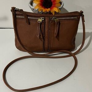 Fossil Brown Crossbody Bag